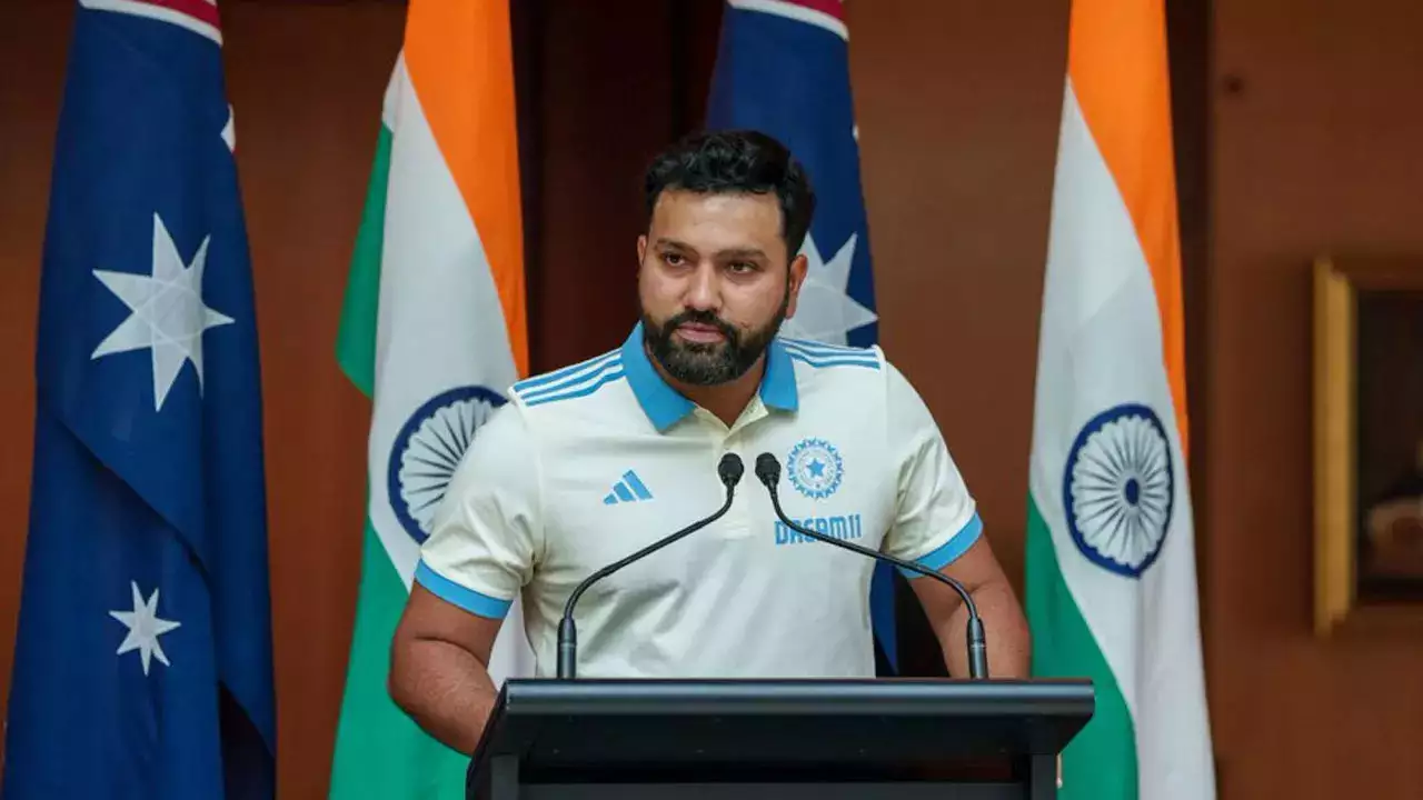 Rohit Sharma hails India, Australia relations at Australian Parliament