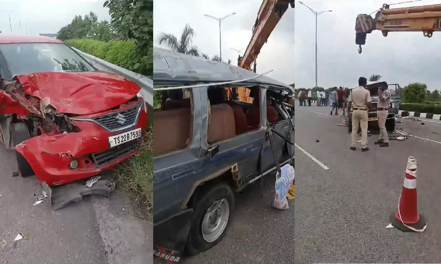 Heartbreaking Accident in Jagtial: Two Dead, Two Injured Returning from Wedding Celebration